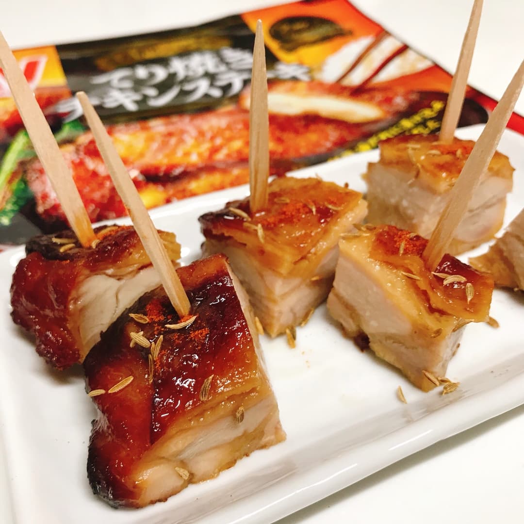 おつまみチキンスパイシークミンの完成写真