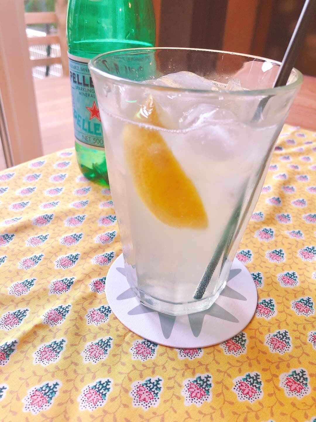 蜂蜜レモンスカッシュの完成写真