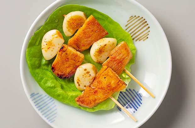 チキンとにんにくの甘辛焼きの完成写真
