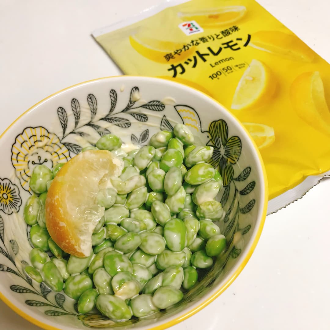 枝豆のレモンマヨネーズサラダの完成写真