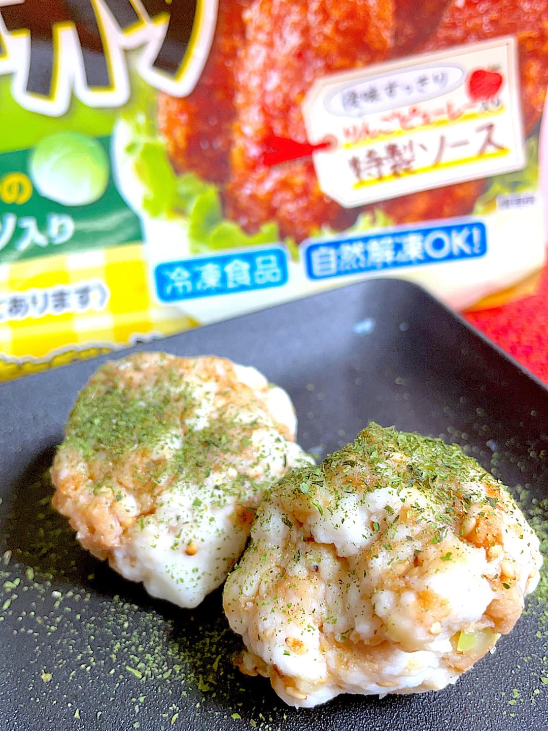 メンチはんぺん団子の完成写真