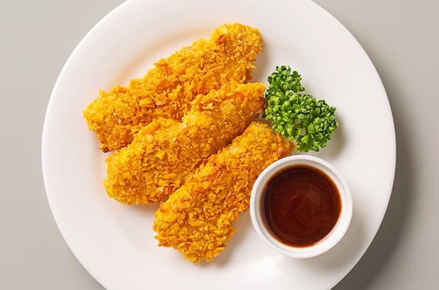 揚げないチキンナゲットの完成写真