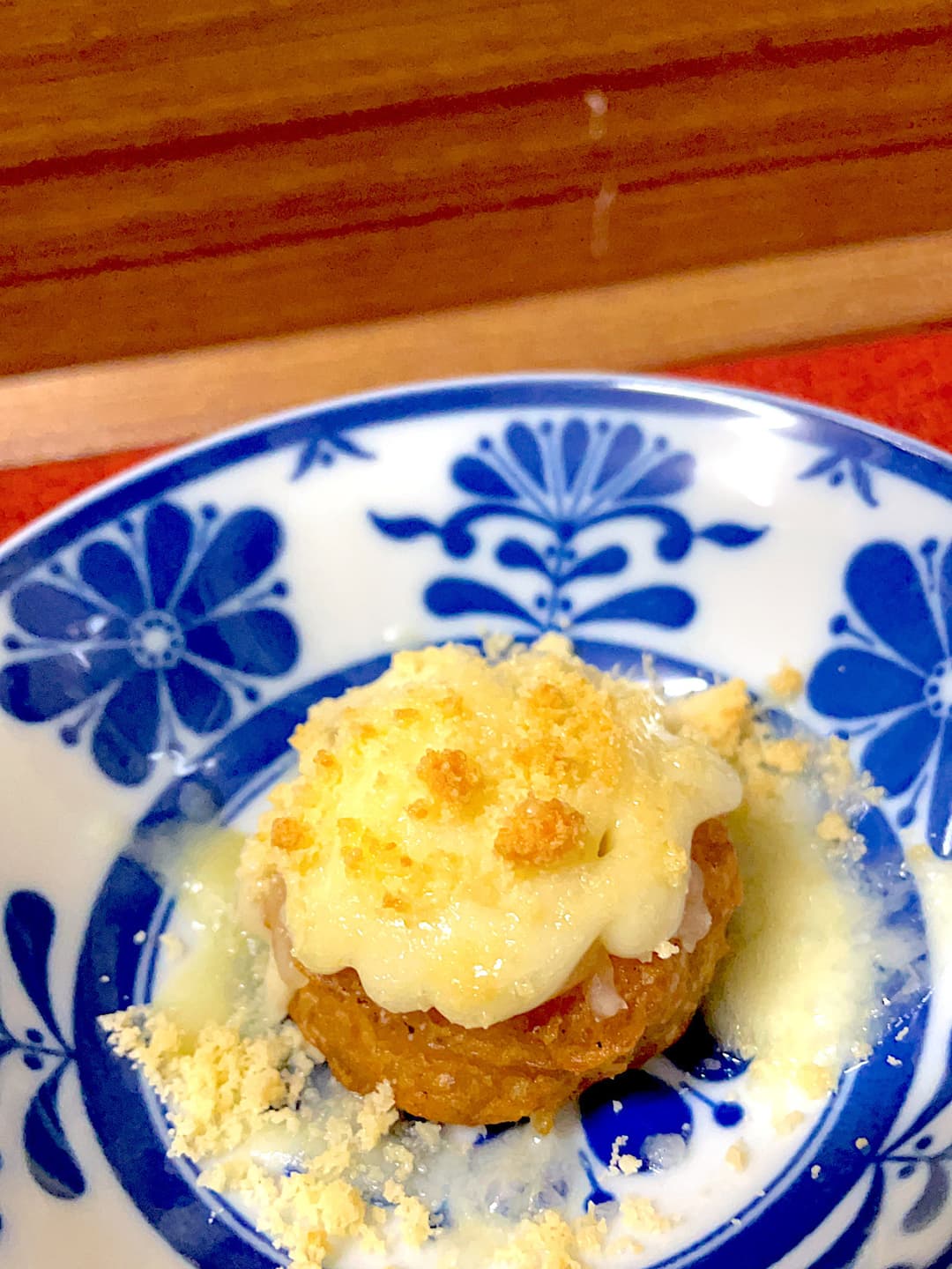 えびマヨ唐揚げのダブルチーズ焼きの完成写真