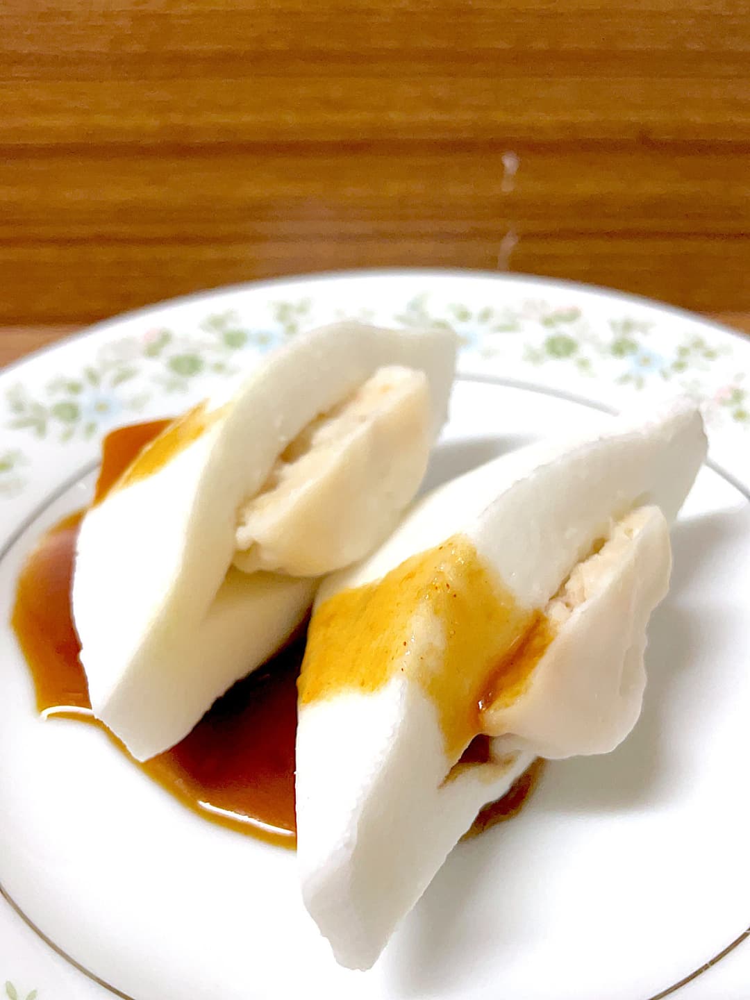 えびシューマイの焼肉はんぺんサンドの完成写真