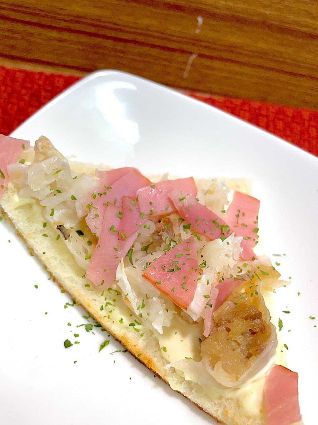 クリームチーズしゅうまいパンの完成写真