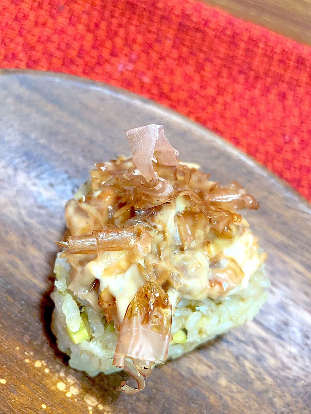 枝豆こんぶおかかおにぎりの完成写真