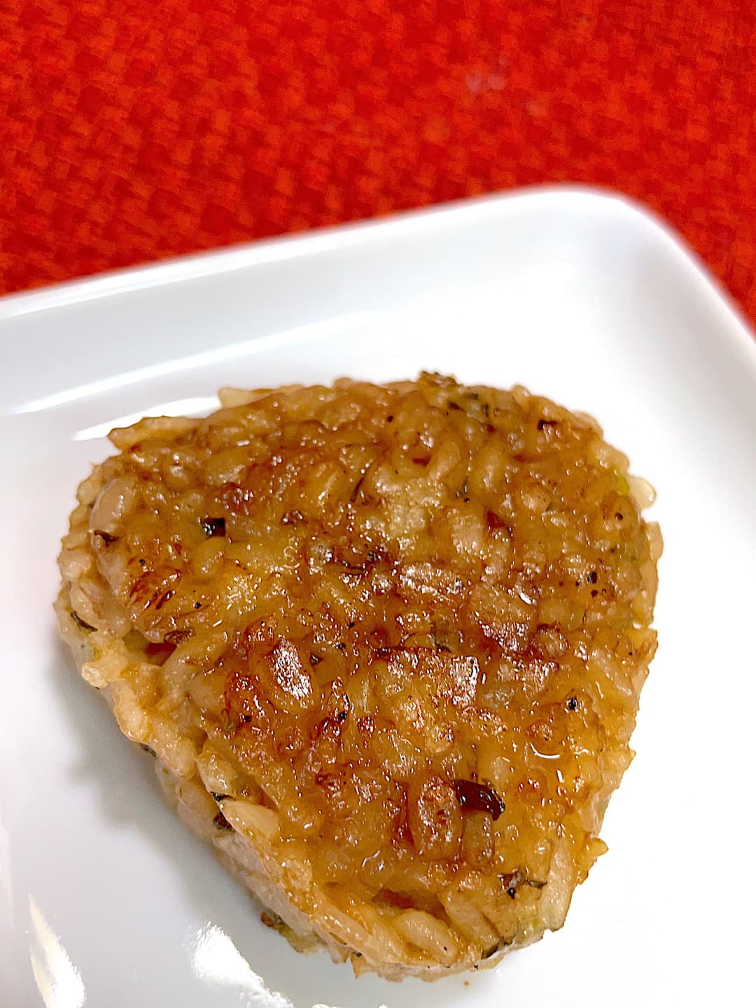 枝豆こんぶの焼きおにぎりの完成写真
