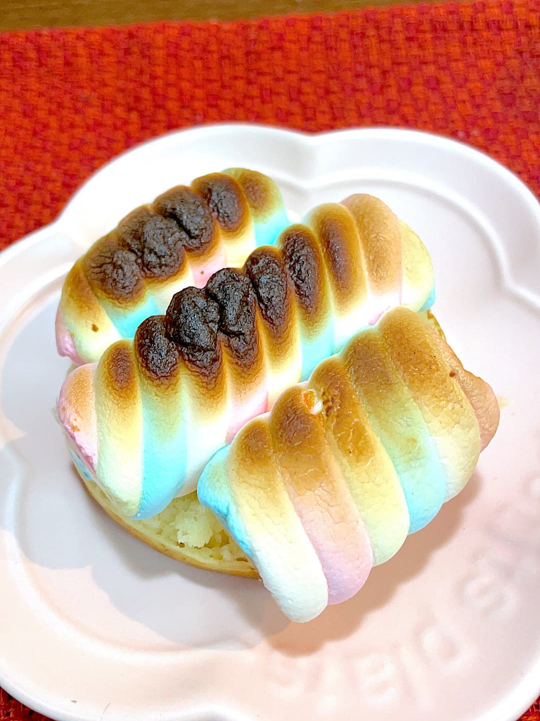 焼きマシュマロ今川焼の完成写真