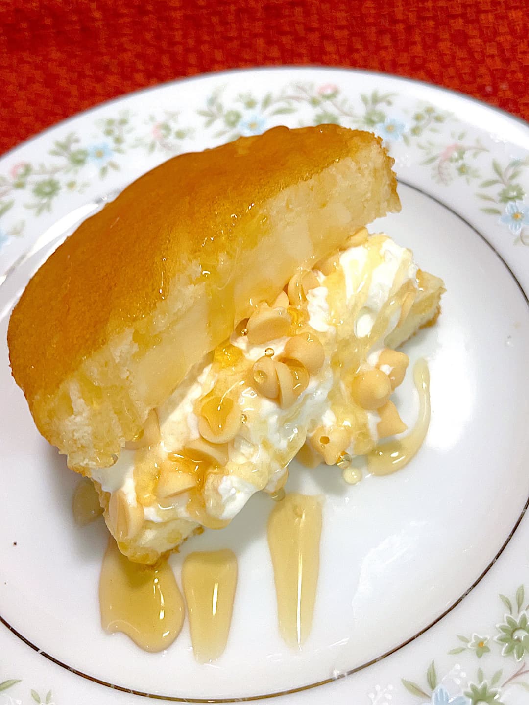クリームチーズ今川焼のチョコサンドの完成写真