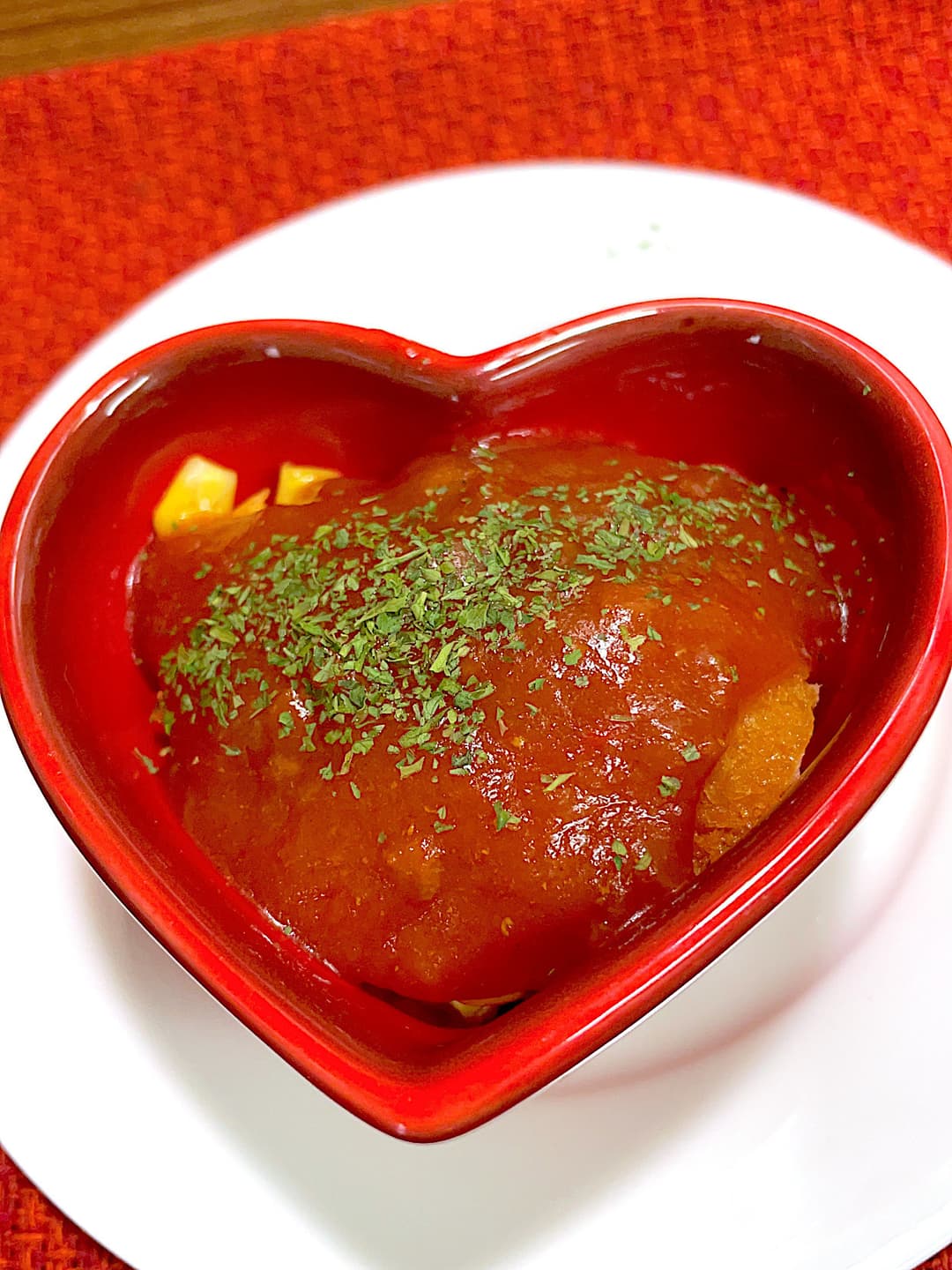白身タルタルソースのミート豆腐ドリアの完成写真