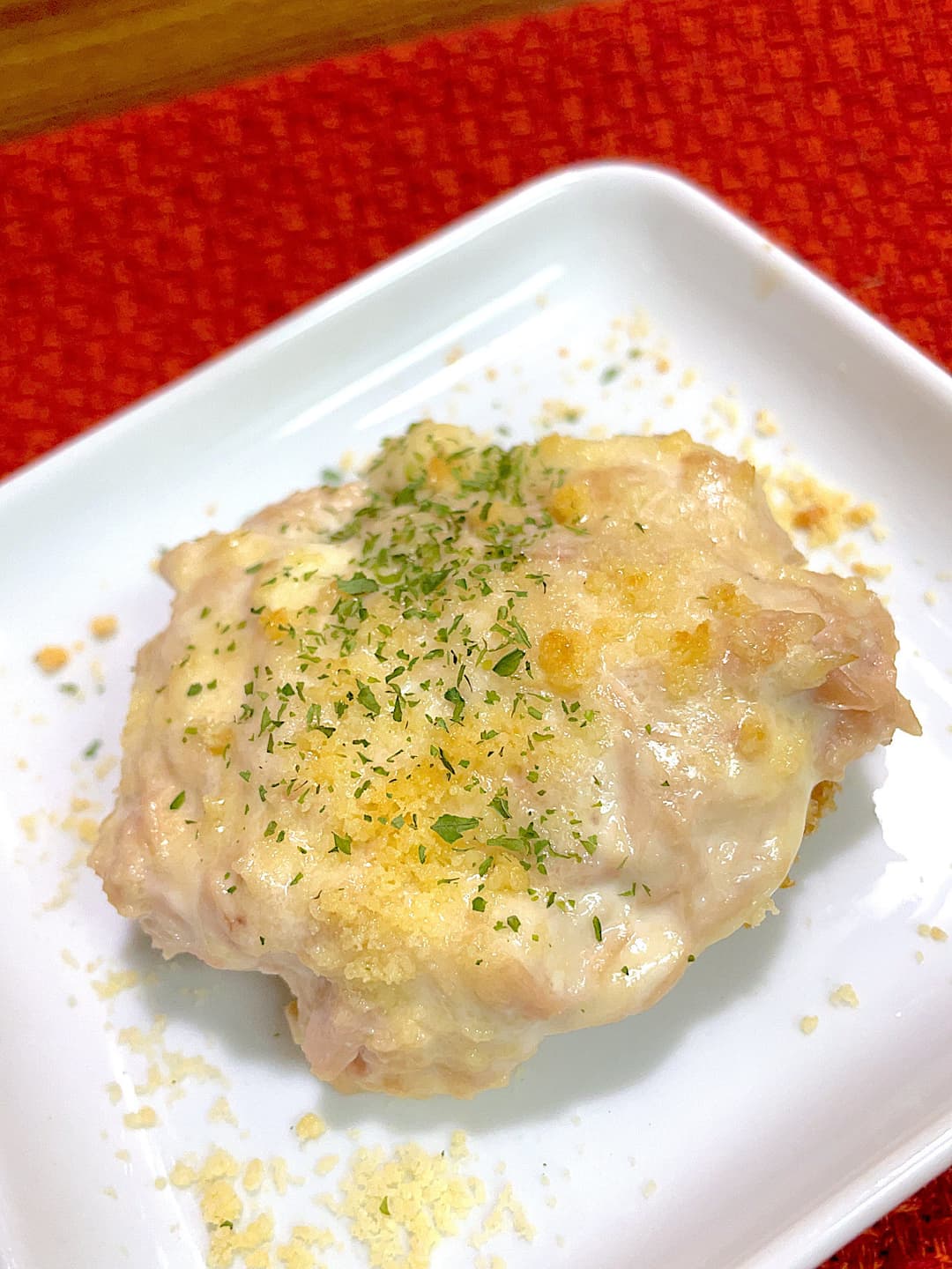 カレーコロッケのツナマヨ焼きの完成写真