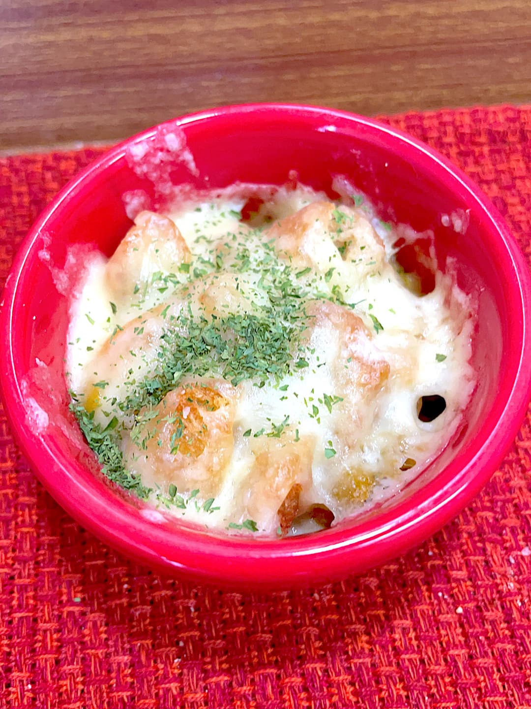 牛肉コロッケのかぼちゃ焼きの完成写真