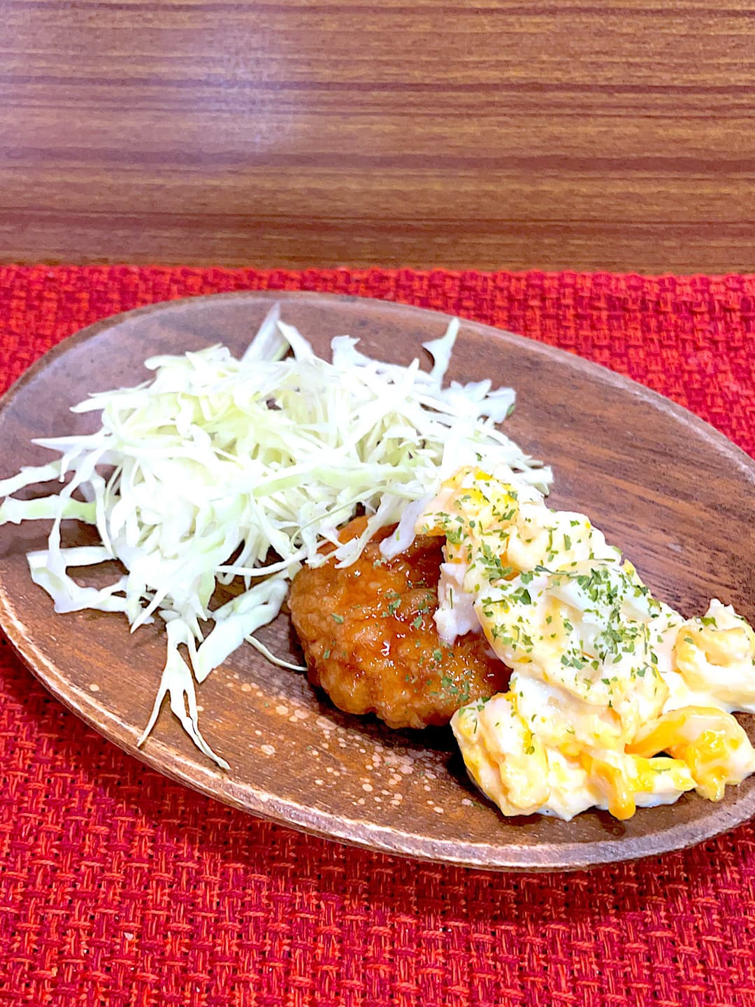 チキン南蛮のタルタルソースがけの完成写真
