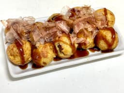 ソースとんかつたこ焼き