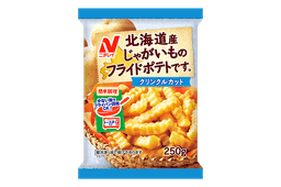 ニチレイフーズの北海道産じゃがいものフライドポテトです。(クリンクルカット)