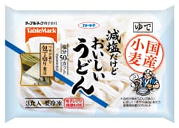 テーブルマークの国産小麦減塩だけどおいしいうどん3食