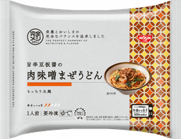 日清食品冷凍の完全メシ DELI 旨辛豆板醤の肉味噌まぜうどん