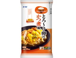 ニップンのオーマイ レンジで美味しいごはんのおかず とろ~り卵のかつ煮風