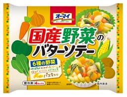 ニップンのオーマイ 国産野菜のバターソテー