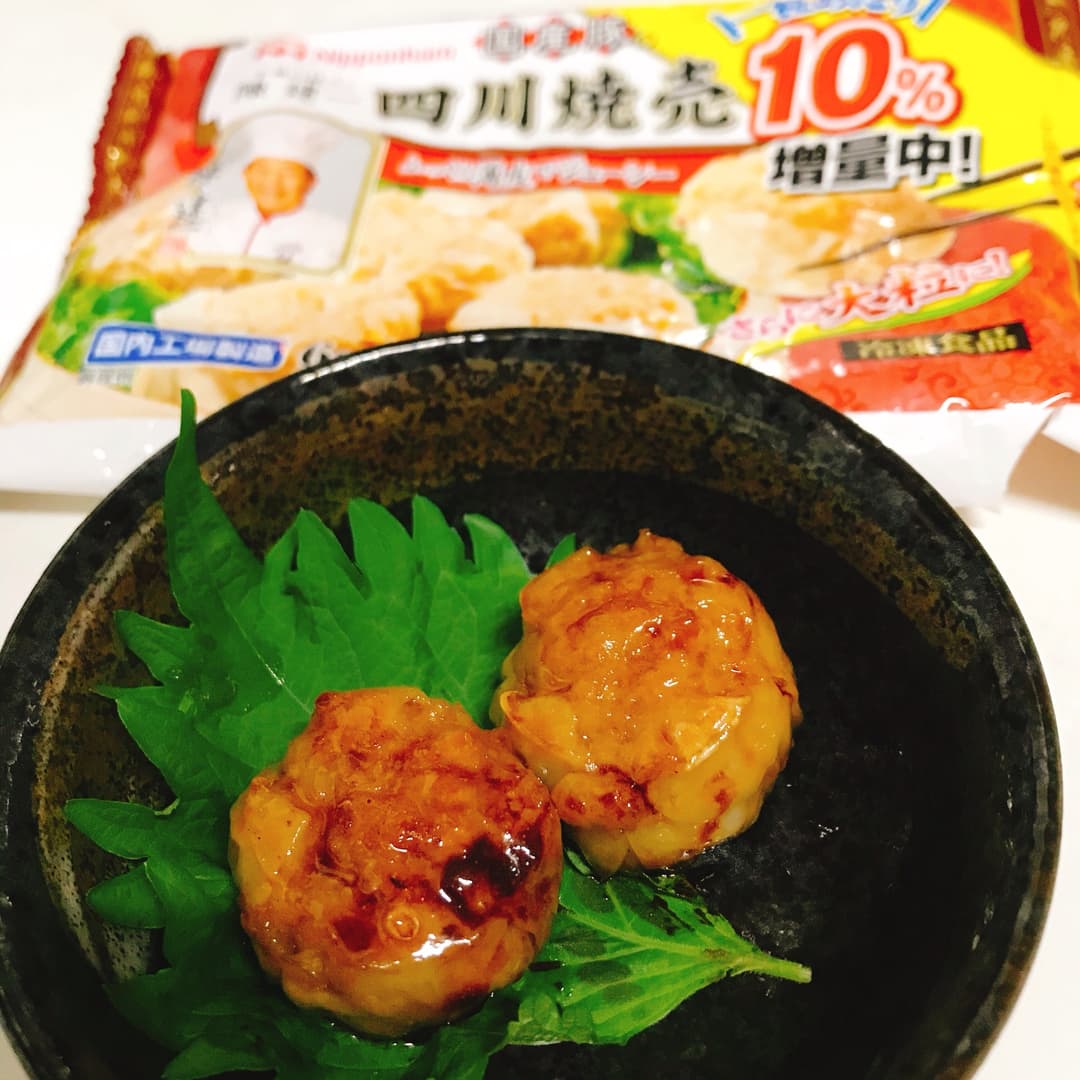 照り焼き焼売の完成写真