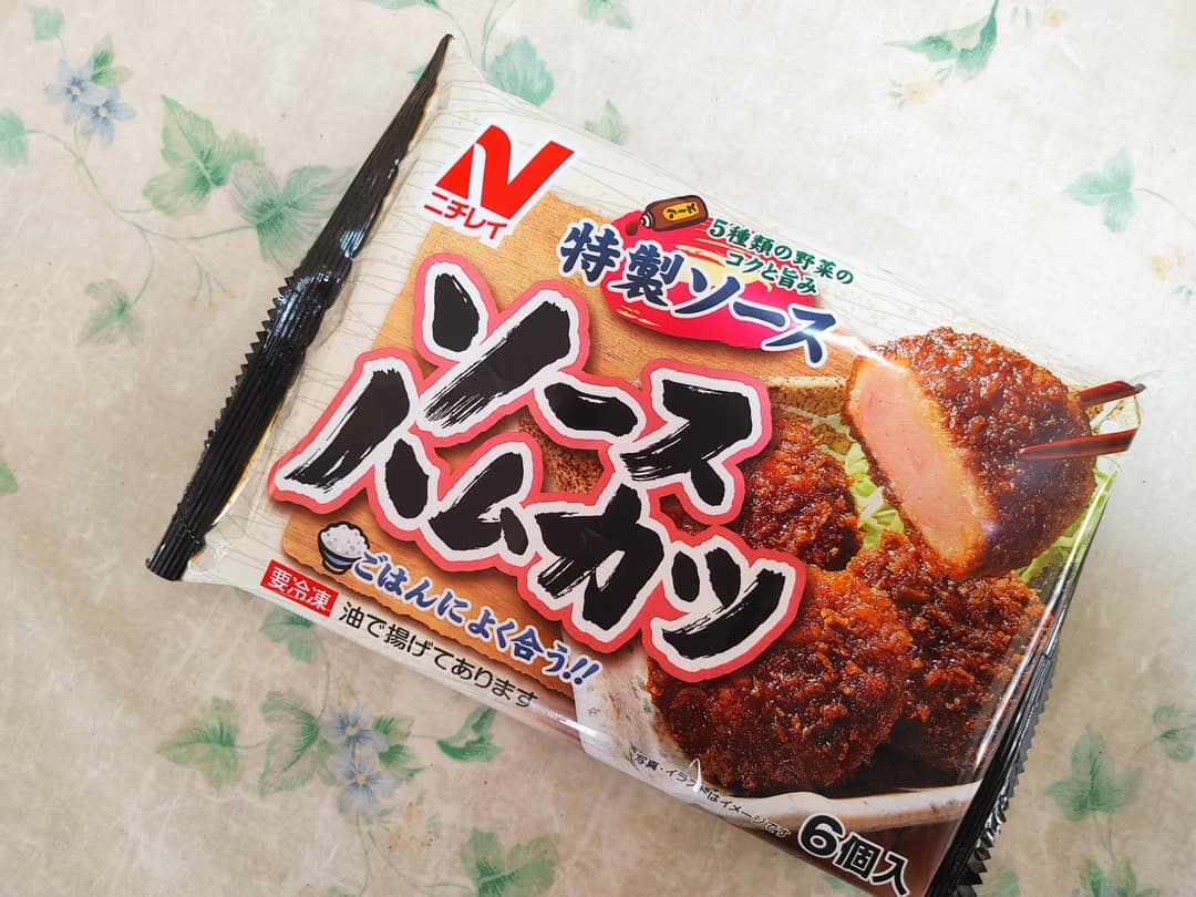 チ―ズinソ―スハムカツ丼の完成写真