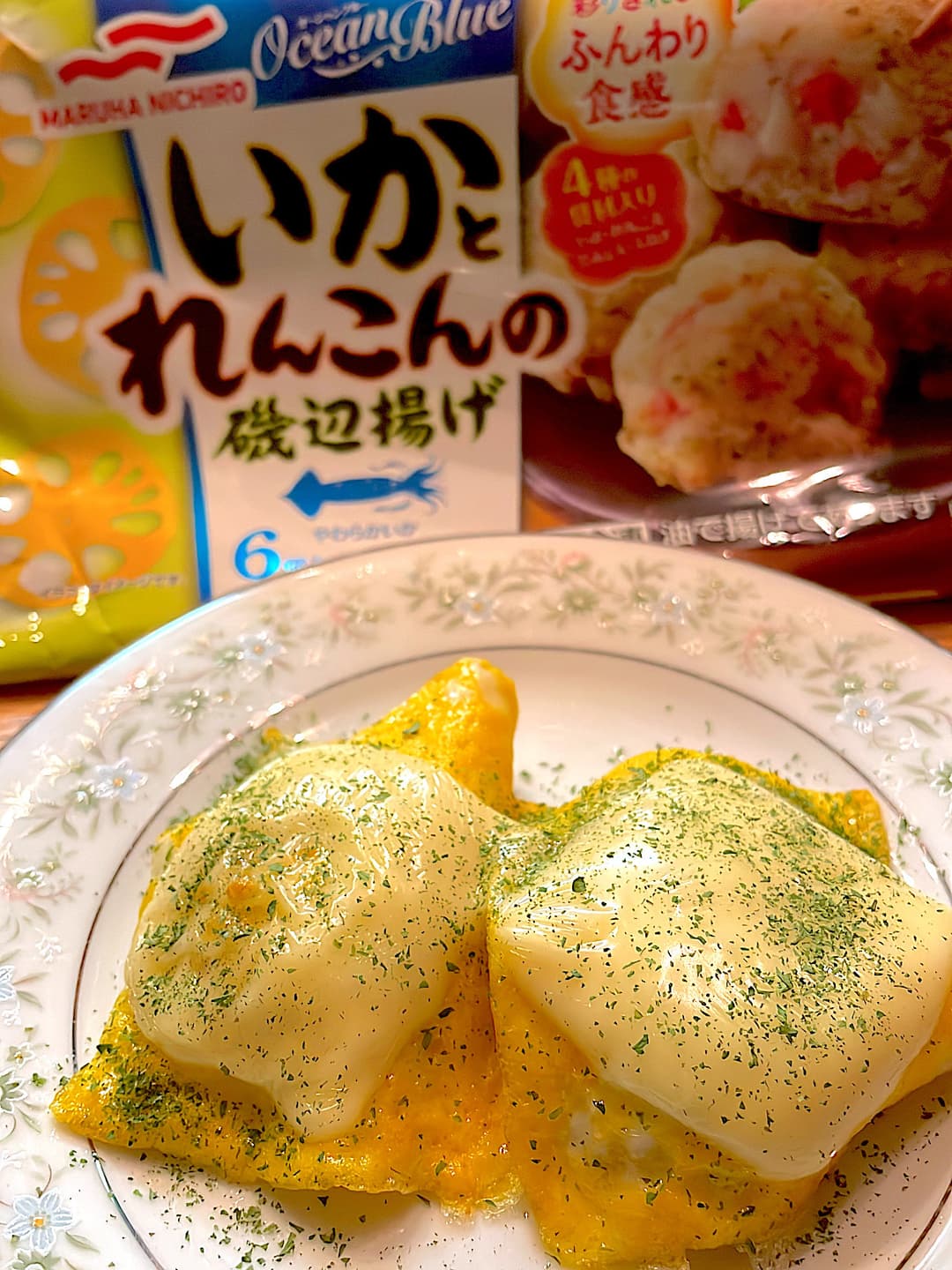 磯辺揚げのたまご巻きの完成写真