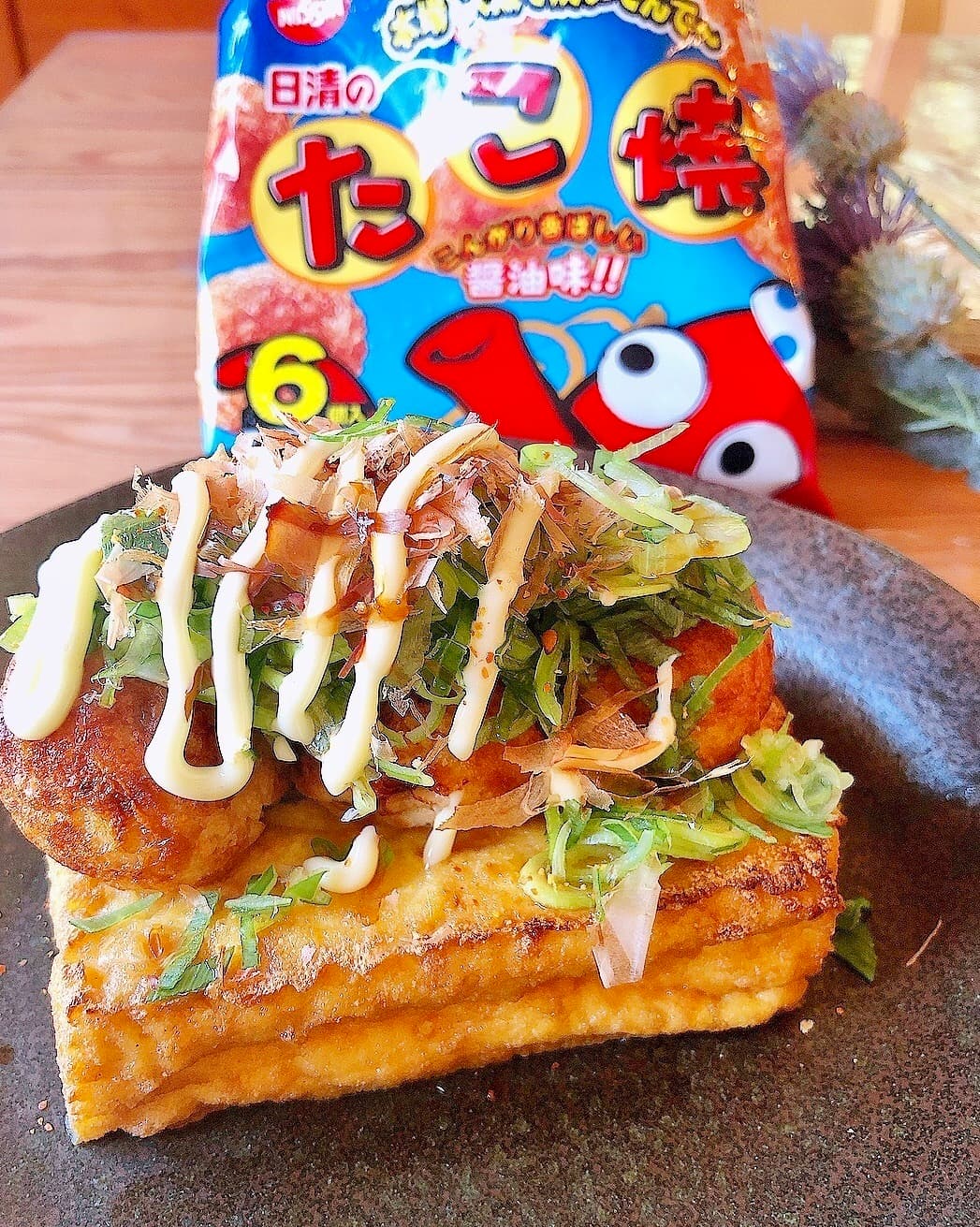 ボリュームたこ焼きの完成写真