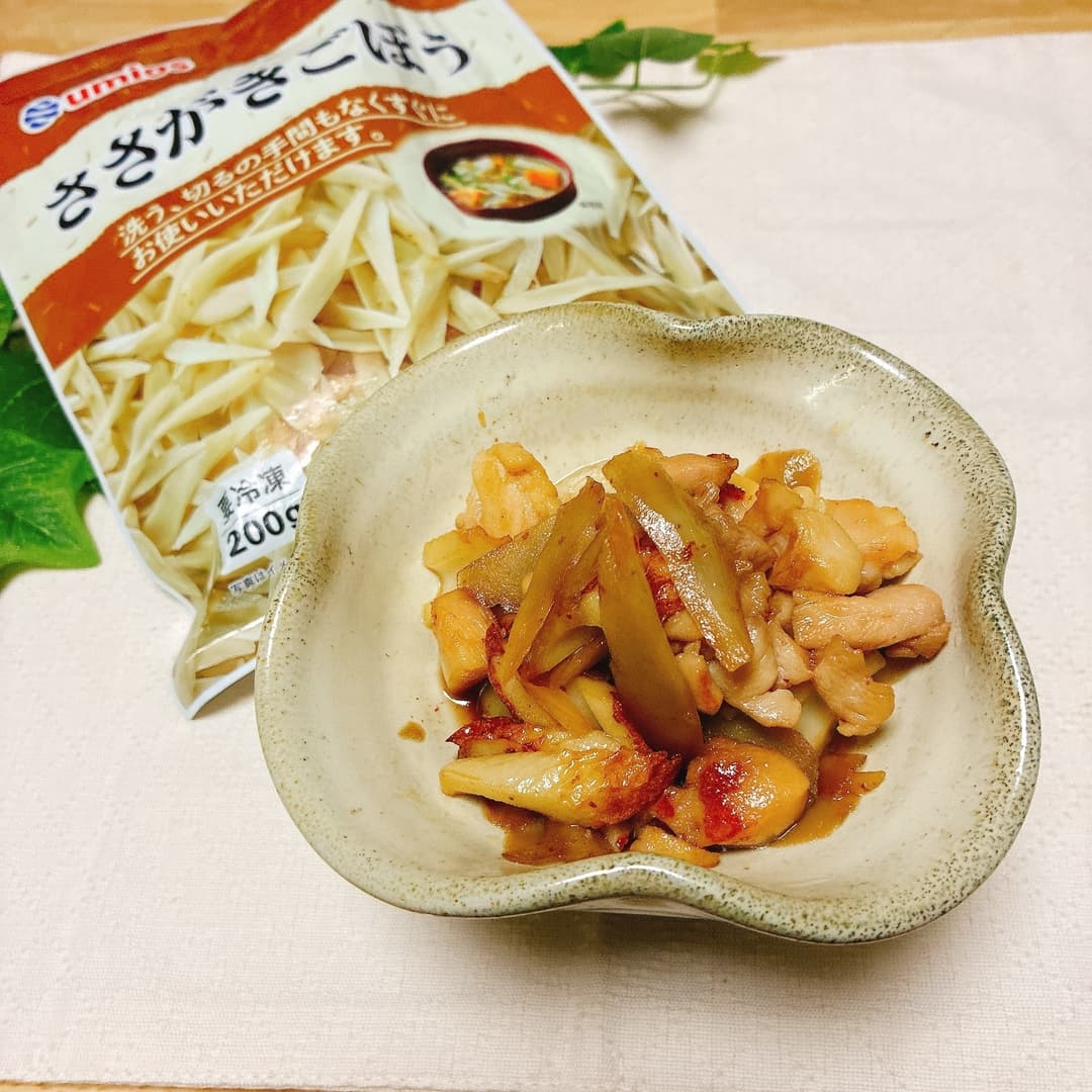 ささがききんぴらの完成写真