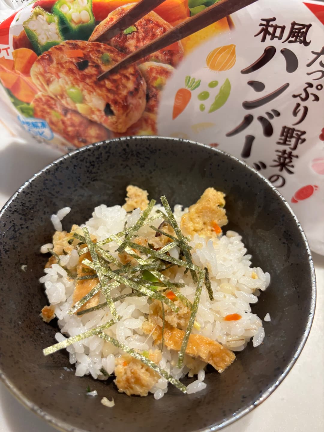 五目いなり風 混ぜご飯の完成写真