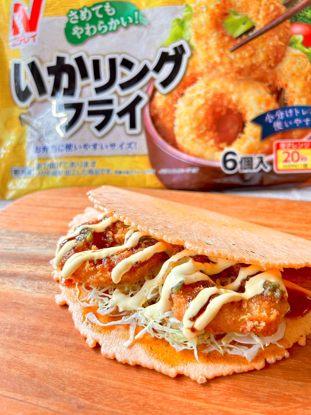 イカリングせんの完成写真