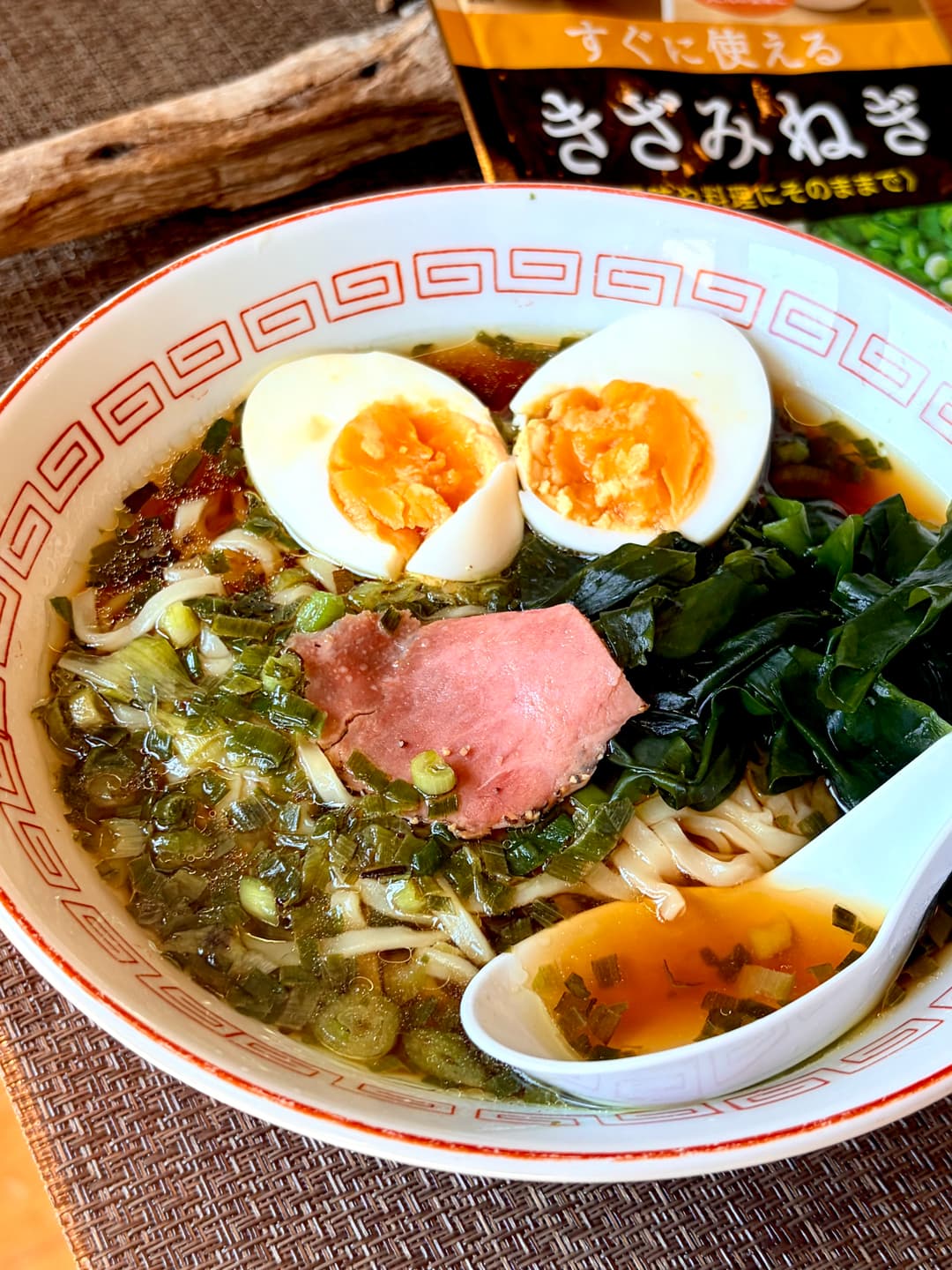 ネギラーメンの完成写真
