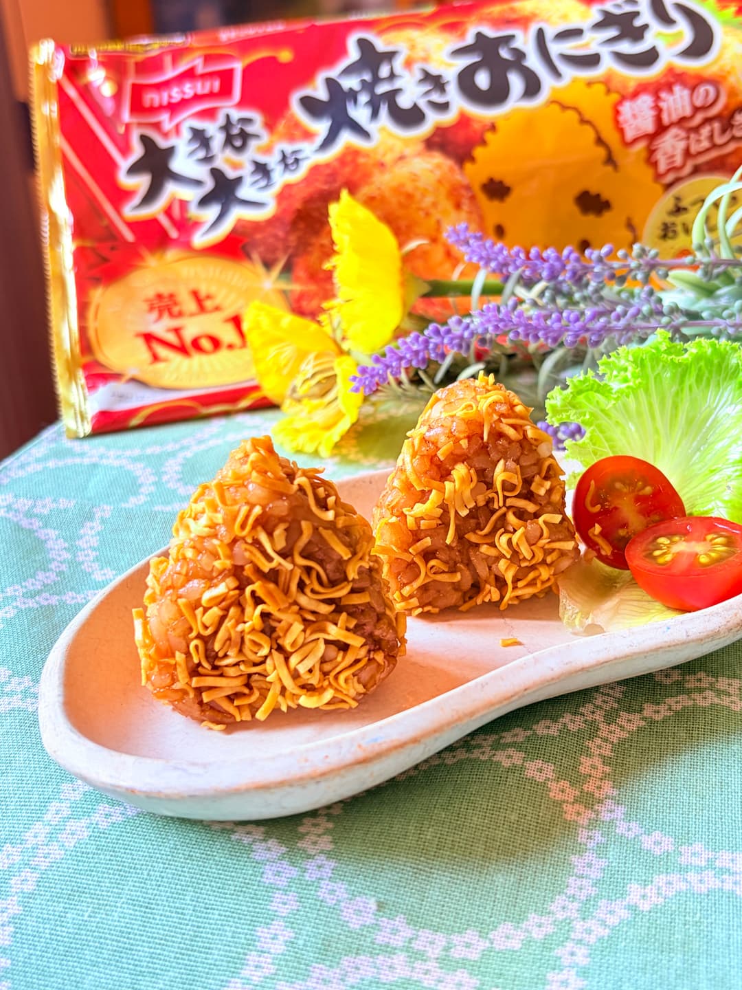 焼きおにぎりラーメンの完成写真