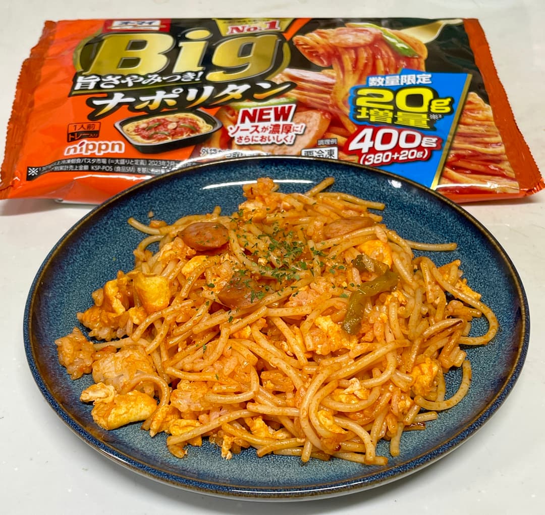 Bigナポリタンそばめしの完成写真