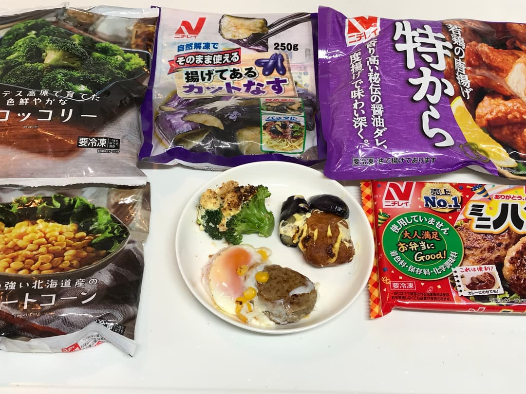 トースターで昼ごはんシリコンカップ利用の完成写真