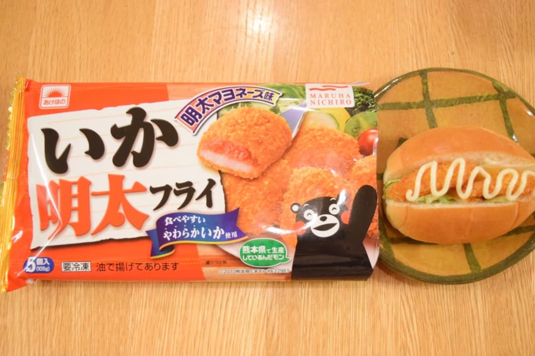 イカフライサンド★の完成写真