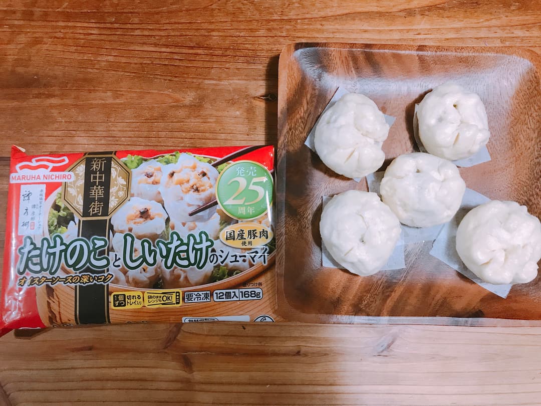 簡単本格ミニ肉まんの完成写真