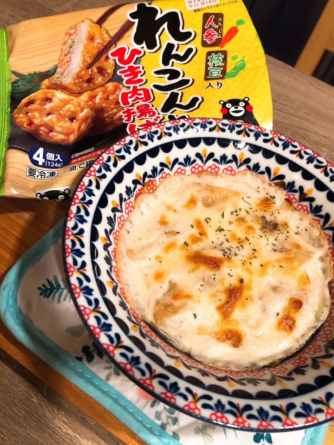 サクッと蓮根グラタンの完成写真