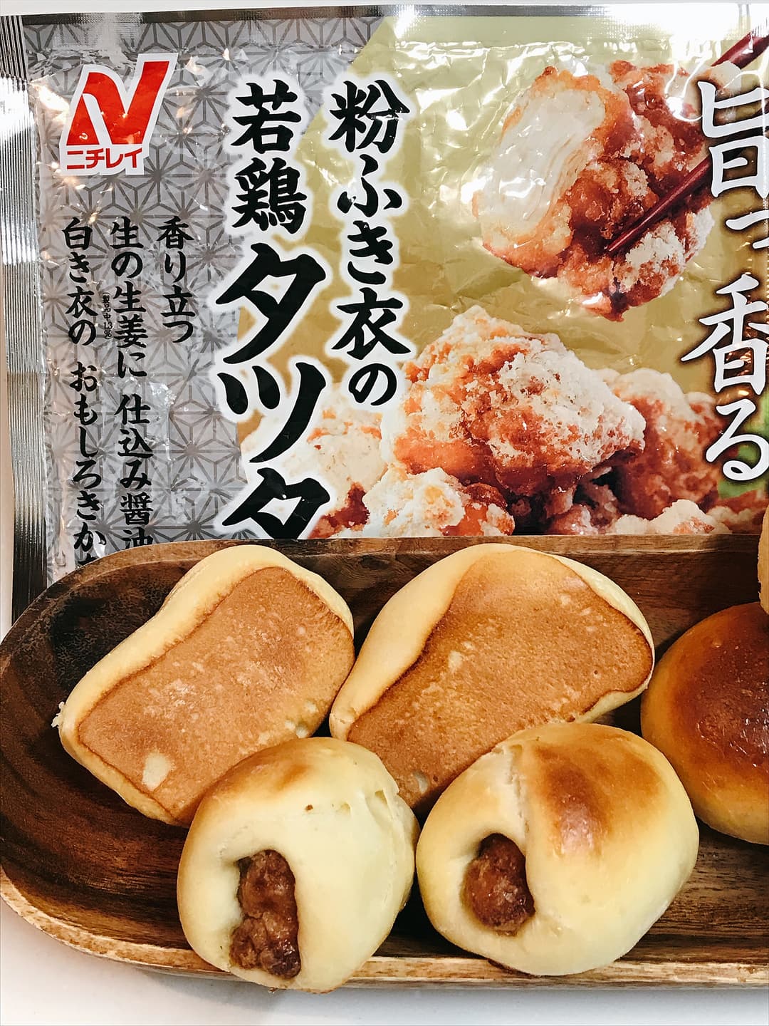 若鶏タツタのマヨロールの完成写真