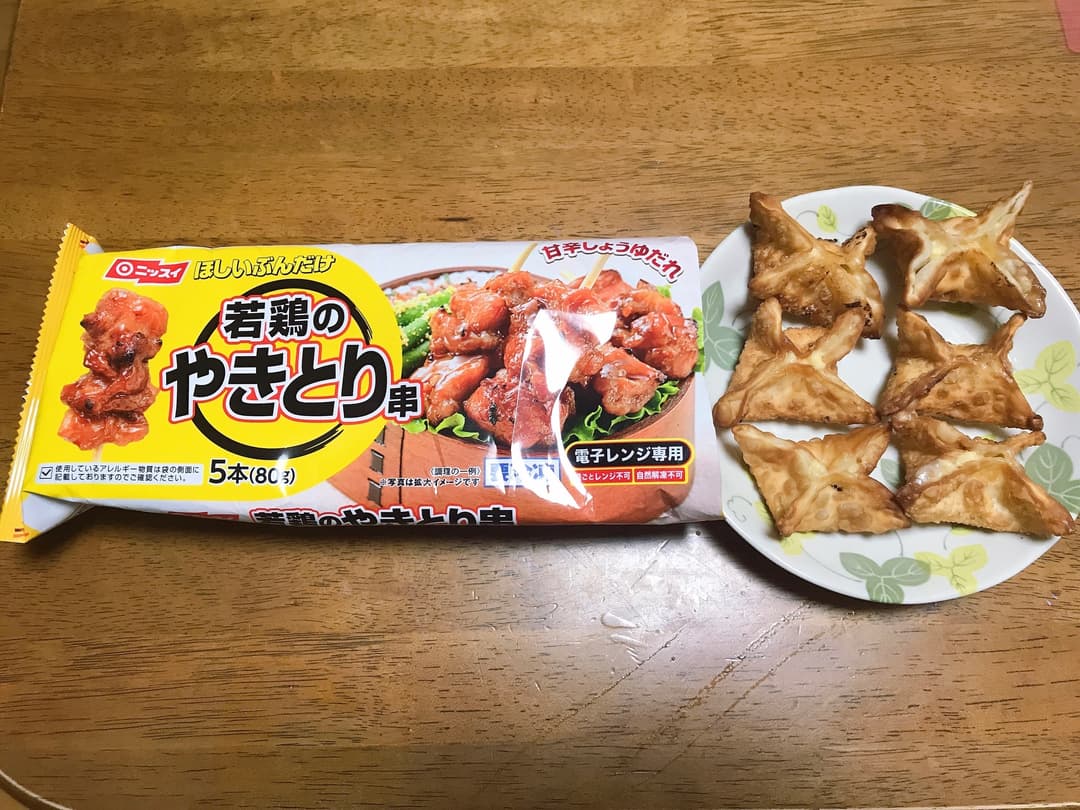 やきとりチーズ揚げの完成写真