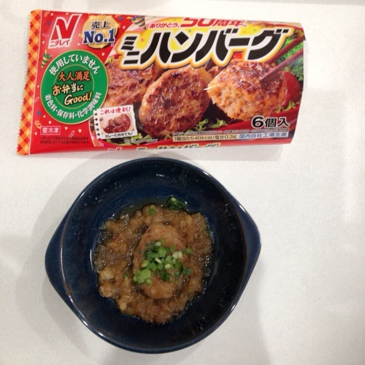 あっさり☆みぞれ煮込みハンバーグ♪の完成写真