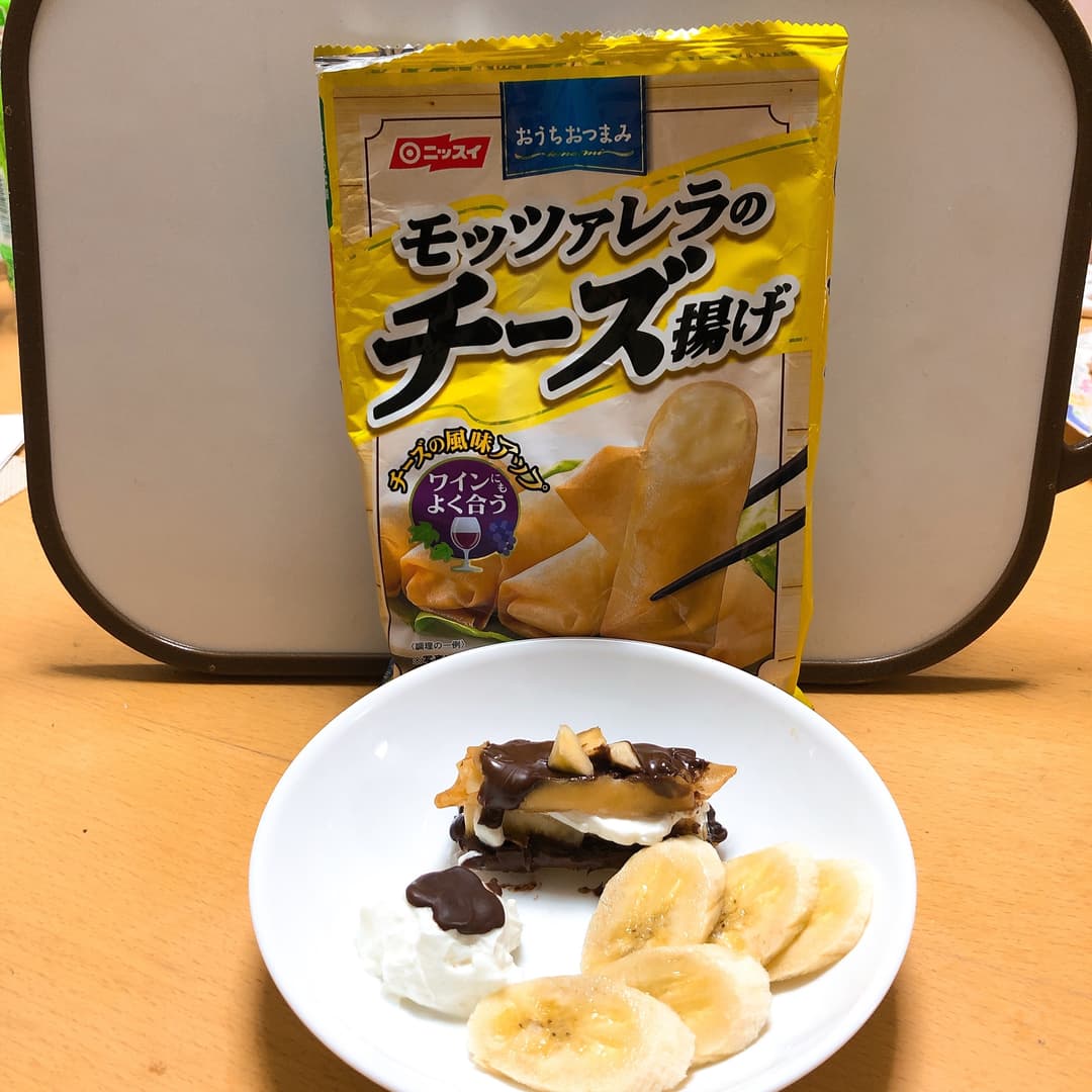 チョコかけチーズの完成写真