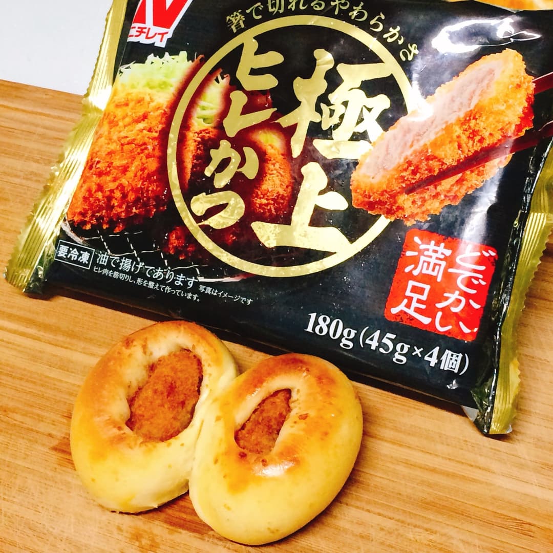 極上ヒレかつパンの完成写真