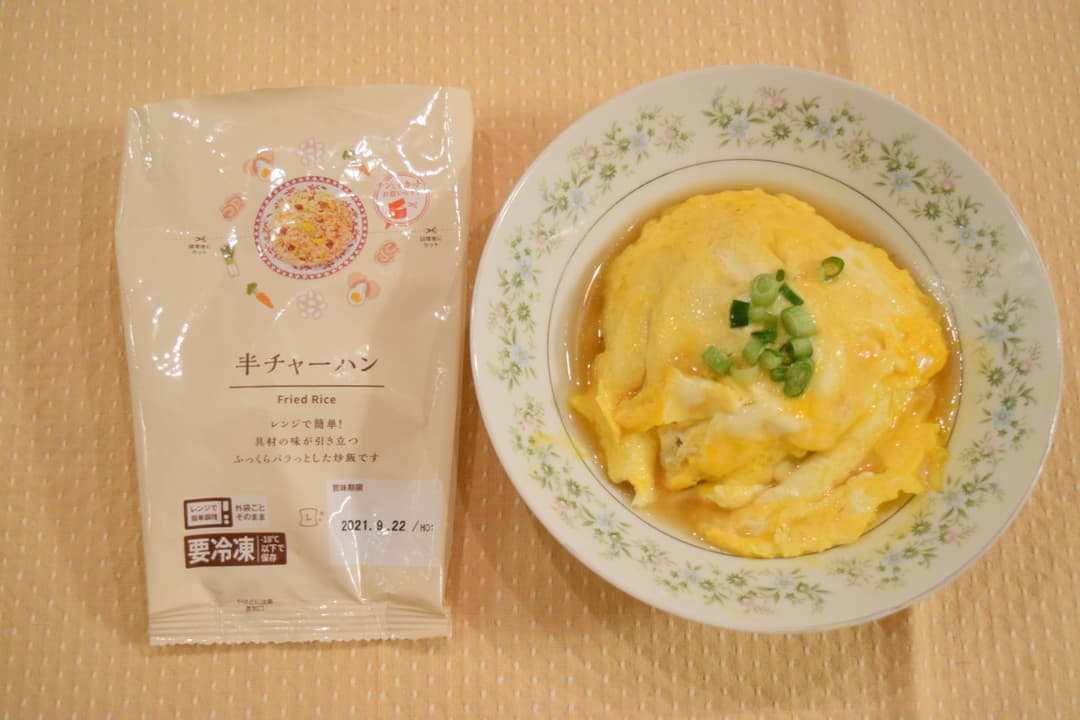 天津チャーハンの完成写真
