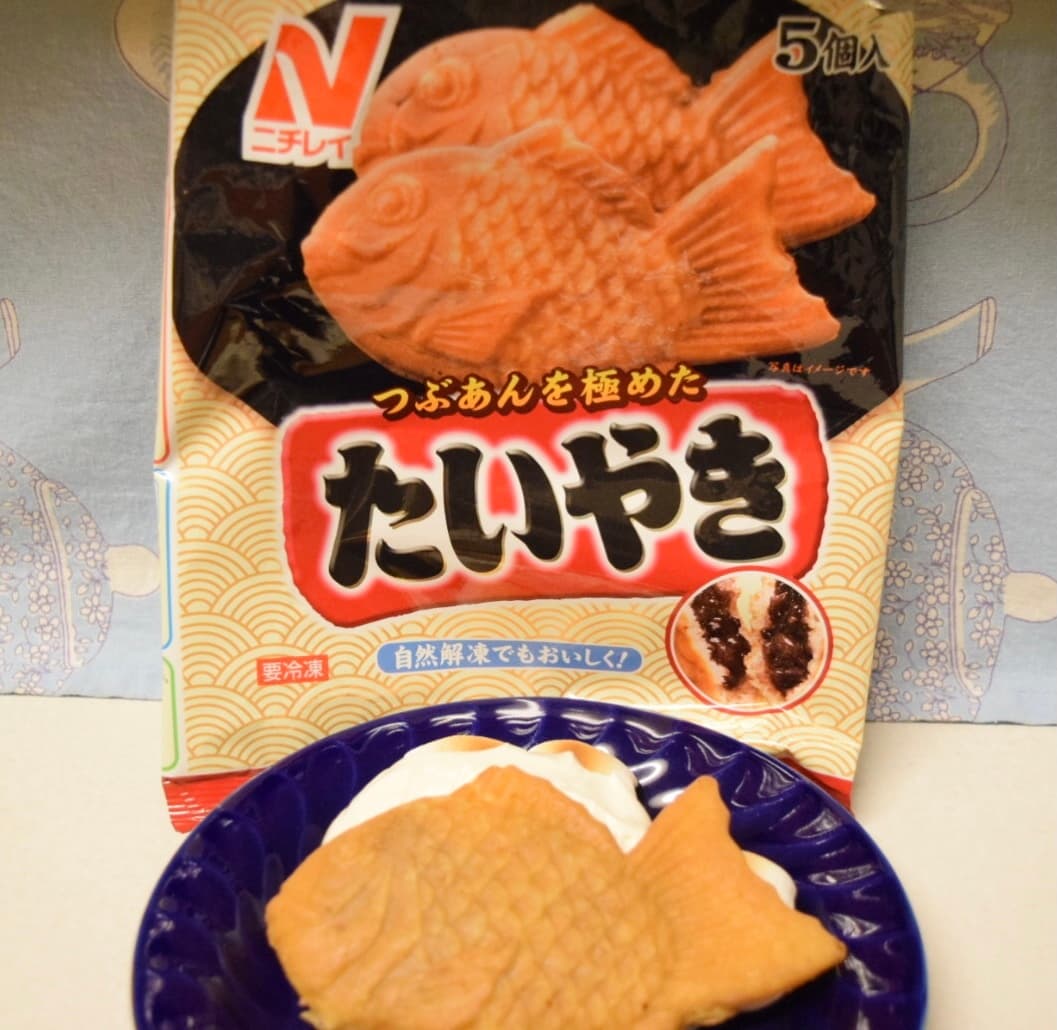 焼きマシュマロたいやきの完成写真