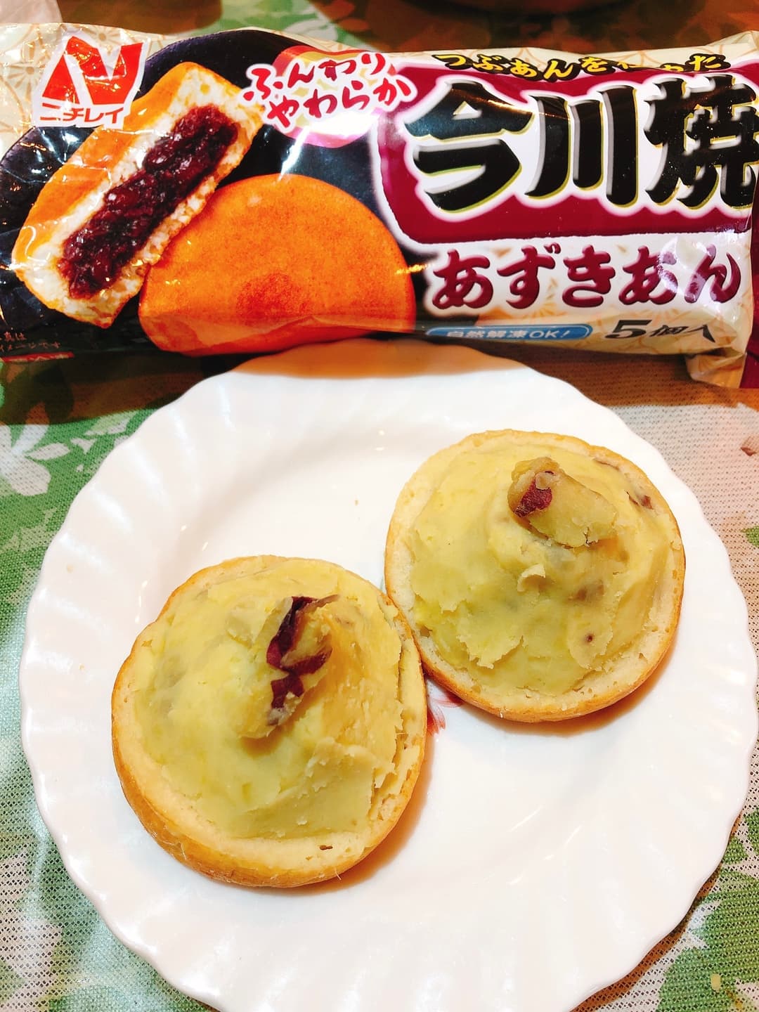 焼き芋モンブラン風の完成写真