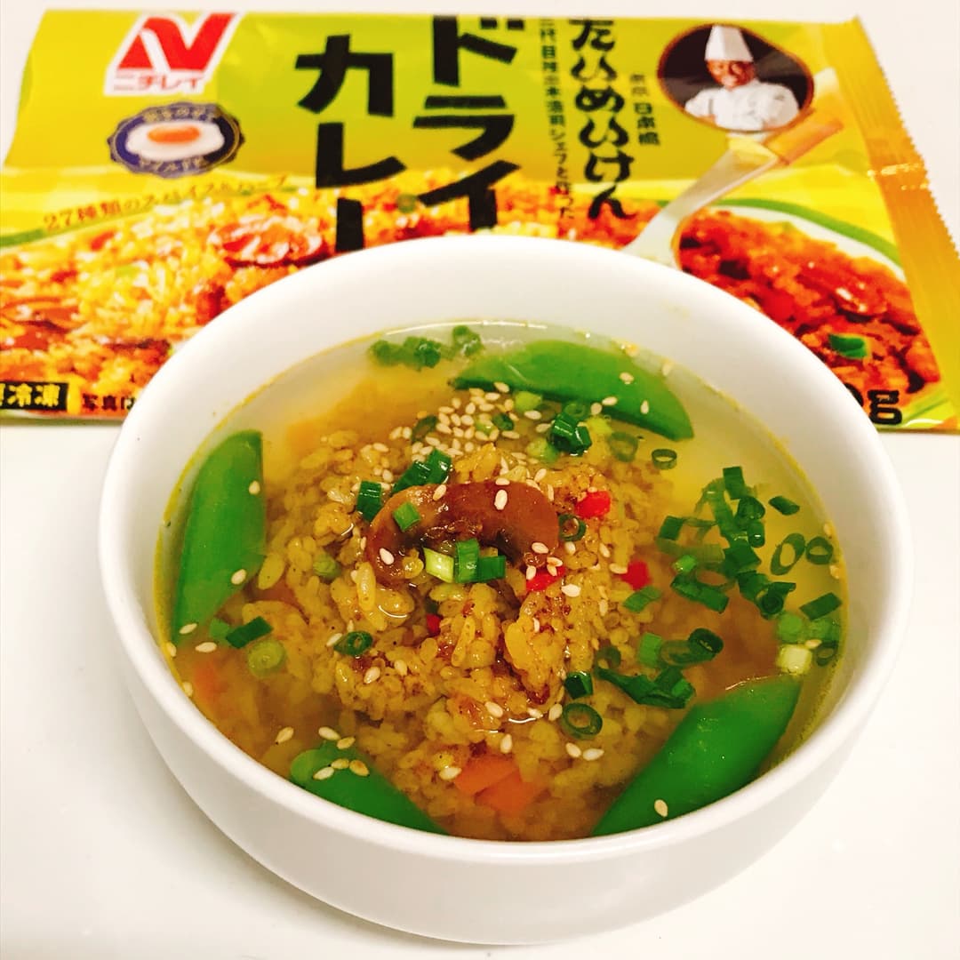 たいめいけんのカレー茶漬けの完成写真