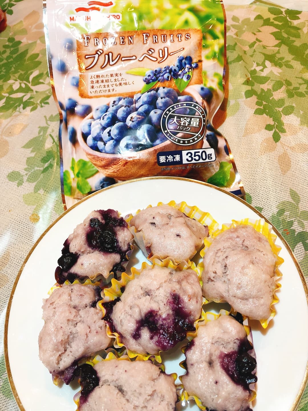 もちもち蒸しパンの完成写真