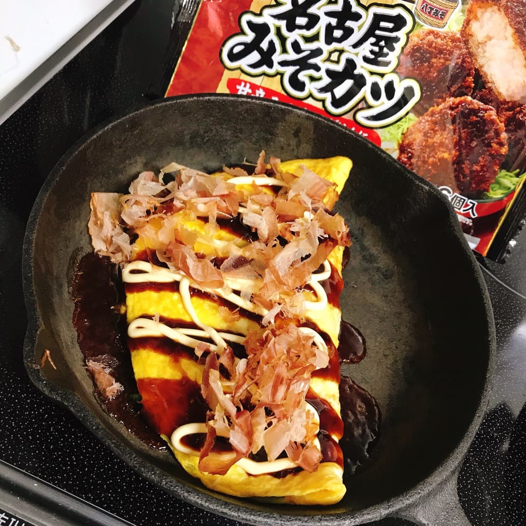 名古屋みそカツとんぺい焼きの完成写真