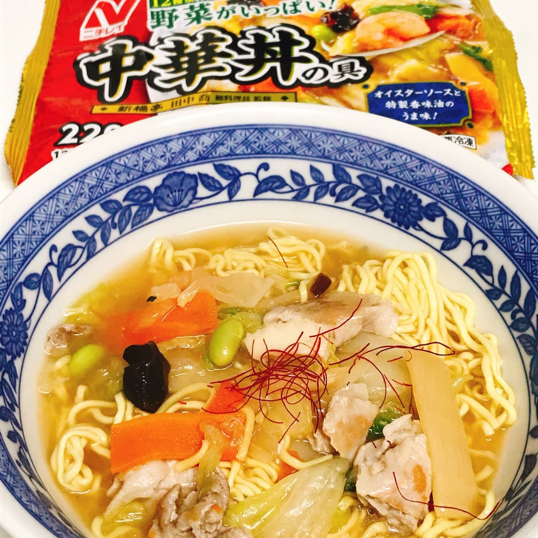 野菜たっぷりタンメンの完成写真