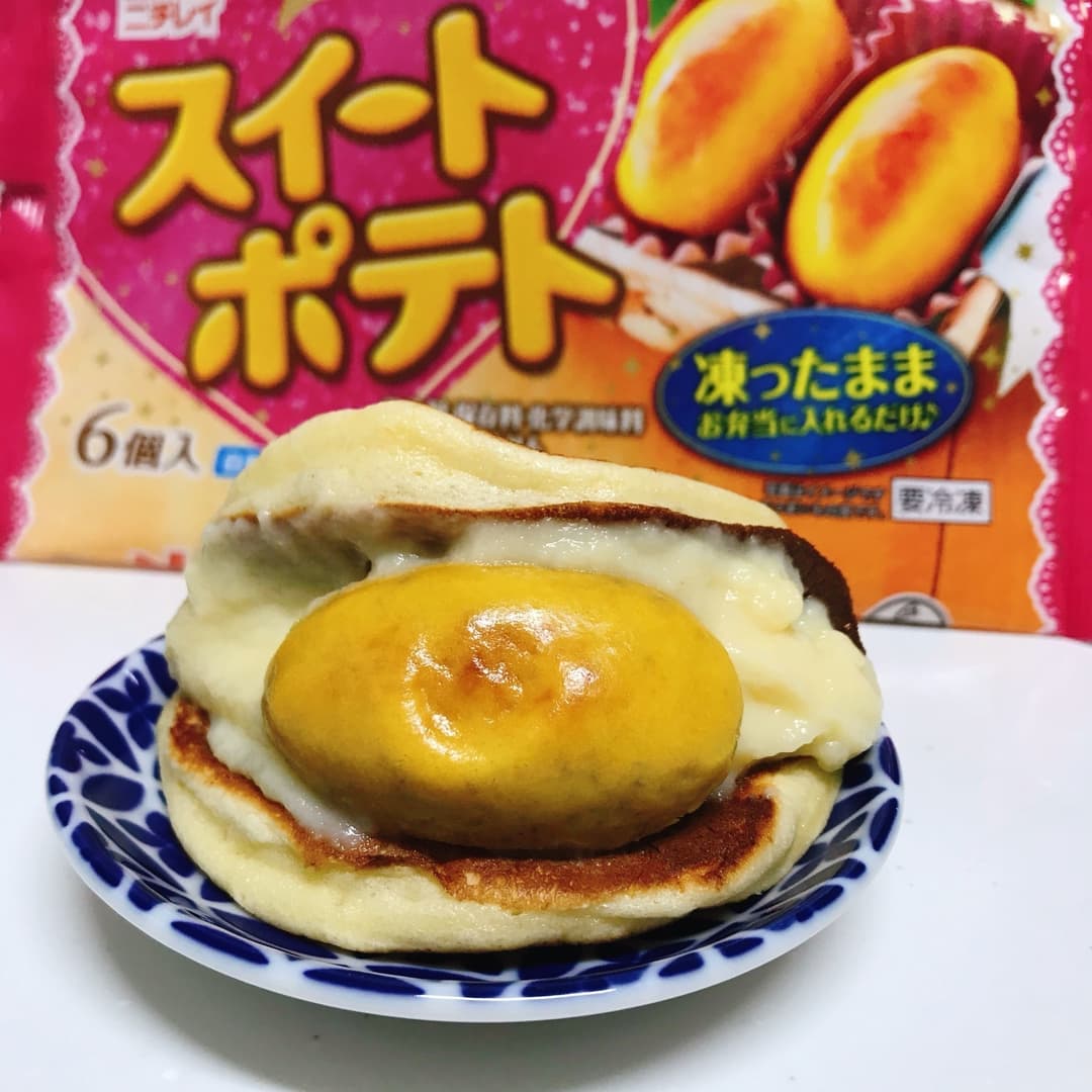 どらやきスイートポテトカスタードの完成写真